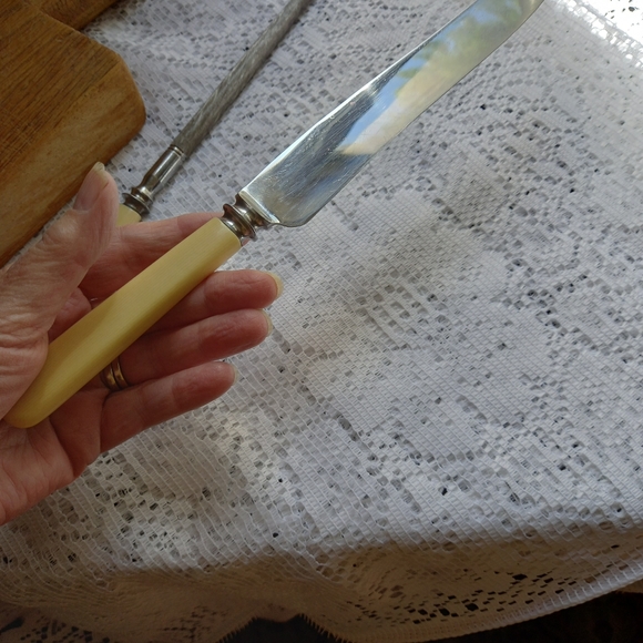 Vintage Sheffield knife and sharper - Picture 4 of 7